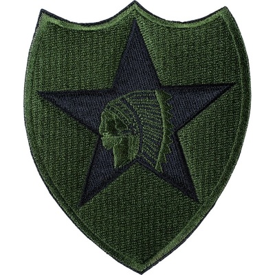 NAVYS Nášivka 2ND INFANTRY DIVISION - OLIV