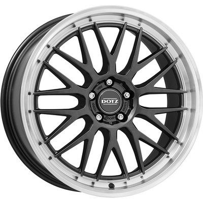DOTZ Bilbao 9x19 5x108 ET40 matt graphite polished