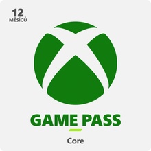 Microsoft Xbox Game Pass Core členství 12 měsíců