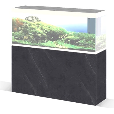 Ciano Поставка за аквариум Ciano Emotions Pro 150 - черен мрамор (7477)
