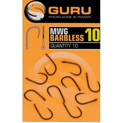 Guru Barbless MWG hooks veľ.12 10ks