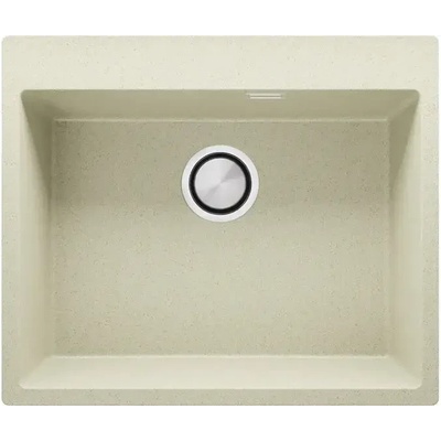 Твоят Стил Бежова кухненска гранитна мивка Осло 60 XXL Top 580 x 500 мм