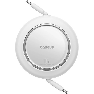 Baseus P10364500213-01 Free2Pull mini USB-C/USB-C, 1,5m, bílý