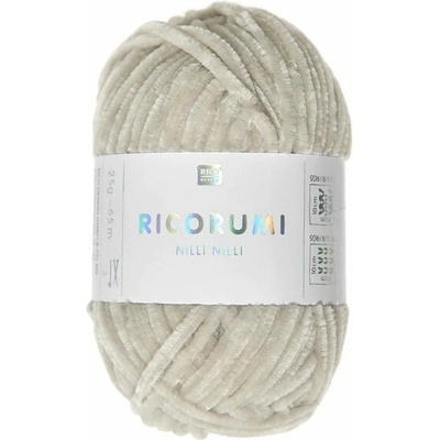 Rico Design Ženilková priadza Ricorumi Nilli Nilli odtieň 021 ecru - 1 ks