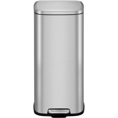 EKO-Europe EKO Кош за отпадъци с педал STELLA - 30 литра - мат (EKO 938430 - Matt s/s)