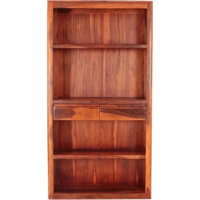 indickynabytok.sk Knižnica Tina 100x190x35 indický masív palisander