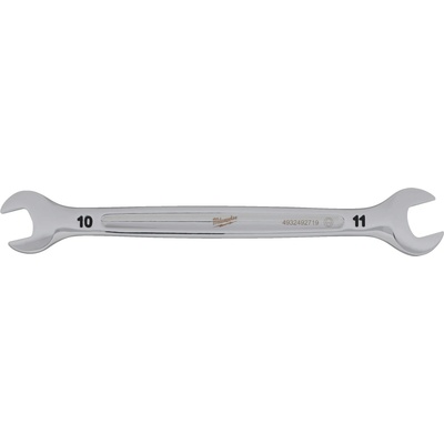 Milwaukee Obojstranný otvorený vidlicový kľúč 10 mm x 11 mm 4932492719