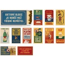 Nekupto Originální v retro stylu Chraňte potraviny před mouchami! 45 ks