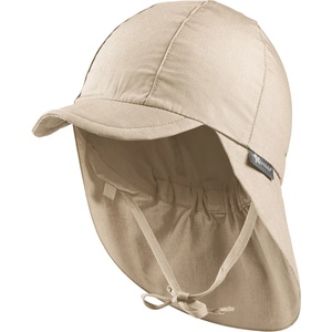 Sterntaler Детска шапка с козирка Sterntaler Kids' Peaked Cap with Neck Flap Cap - Beige - размер 43 cm (904-3659-0111)