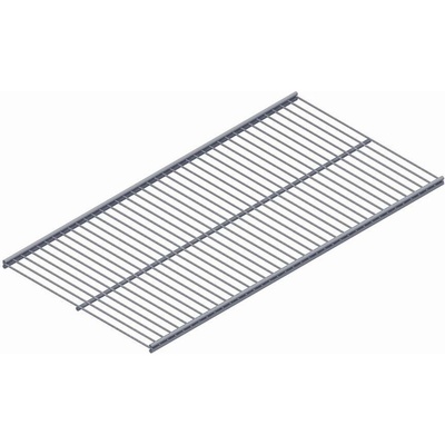 Walteco Drôtená polica 800x300 mm strieborná 915030900