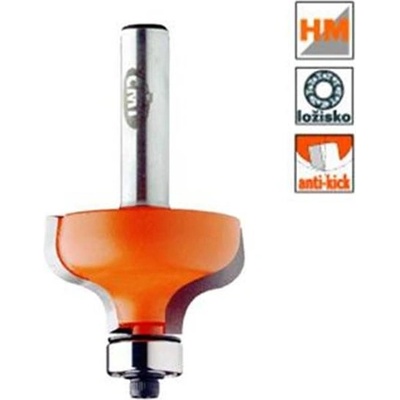 CMT Orange Tools C95904011 - Fréza profilová na dřevo pr. 28,7x13mm s ložiskem, R4, stopka 8 mm