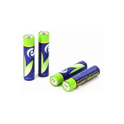 Gembird Алкална батерия Gembird, AAA LR03, 1.5 V, 4 броя в блистер, EG-BA-AAA4-01