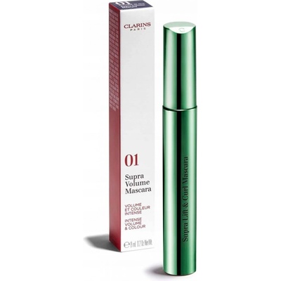 Clarins Supra Lift & Curl Mascara riasenka 01 Black 8 g