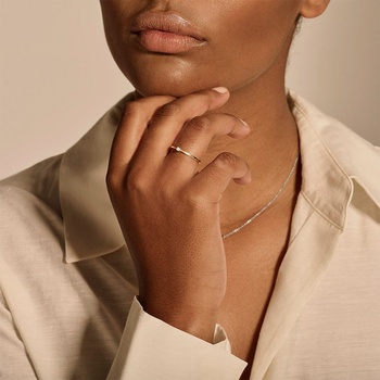 Blush Златен дамски пръстен с диамант Blush 1620WDI (1620WDI)