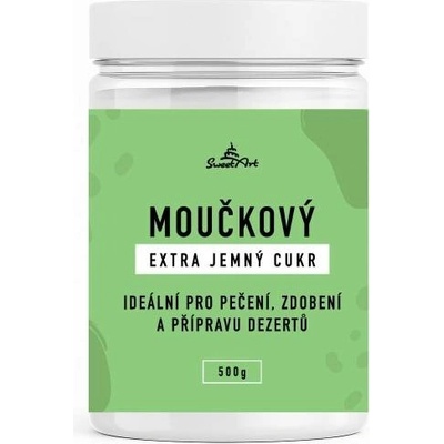 SweetArt Moučkový cukr extra jemný 500 g
