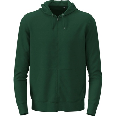 Stedman mikina s kapucí Classic Zip Hoodie bottle gree