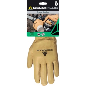 Delta Plus Delta dpcbhv2 / Кожени ръкавици - бежови 8 (dpcbhv208)