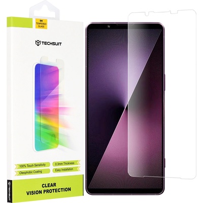Techsuit Протектор за Sony Xperia 1 VII - Techsuit - Прозрачен Vision Glass - Прозрачен