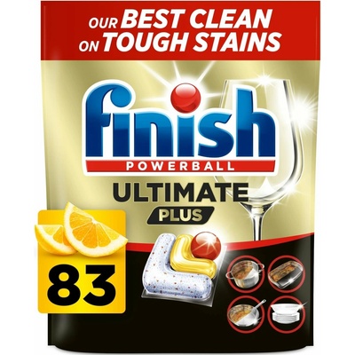 Finish Ultimate Plus All in1 kapsle do myčky Lemon 83 ks – Hledejceny.cz