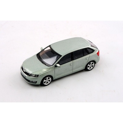 Abrex škoda Rapid Spaceback sv. zelená 1:43