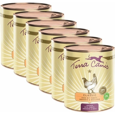 Terra Canis ﻿Chicken with tomato, amaranth & basil 6 x 800 g