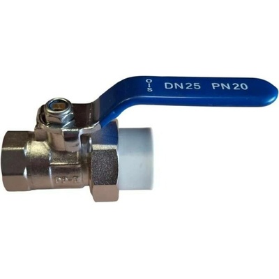 PPR Kulový kohout 25 x 3/4" s vnitřním závitem a varným šroubením