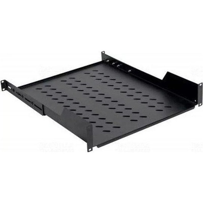 Legrand EvoLine 4-bodová pavná police 1U 450-575mm, uchycení variabilní