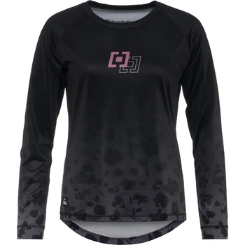 Horsefeathers Велосипедна фланелка Deco LS - черна/гепард Horsefeathers | Cheren | ЖЕНИ | L