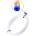 Two Trees Пневматичен конектор от мед и пластмаса PC4-M6 4mm/2mm, 4mm/3mm PTFE Tube