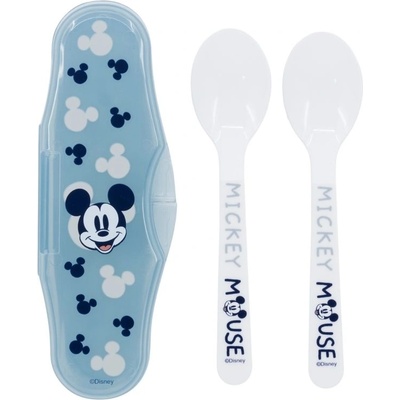 Stor Полипропиленови лъжици в кутия Stor - Mickey Mouse Full Of Smiles, 2 броя (10466)