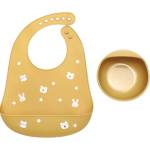 Lorelli Силиконов сет за хранене Lorelli Premium - 2 части, Yellow (10230710001)