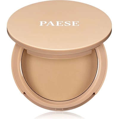 Paese Semitransparent Matte Powder Illuminating & Covering Powder Polotransparentní matující pudr 3A béžově zlatá 9 g