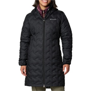 Columbia Дамско пухено яке Columbia Women's Delta Ridge II Long Down Jacket - Black - размер XS (104-6752-0211)