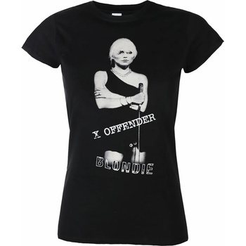 Image 1 of ROCK OFF дамска тениска Blondie х Offender - ЧЕРЕН - ROCK OFF - BLDTS02LB
