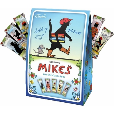 Carla mliečne čokolády Mikeš 125 g
