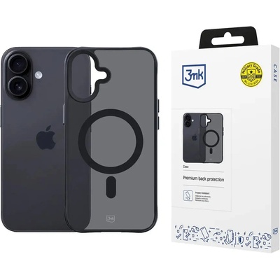 3mk Protection 3mk Smoke MagCase за iPhone 17 - черен полупрозрачен (5903108665230)