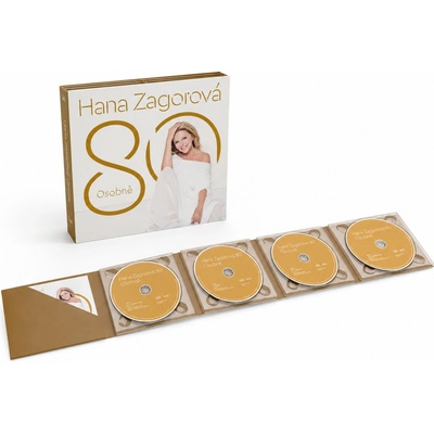 Zagorová Hana - 80 Osobně - 4 CD