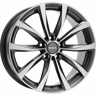 MAK WOLF 7,5x18 5x112 ET51 gunmetal mirror
