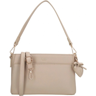 Béžová elegantná crossbody kabelka „Samantha“