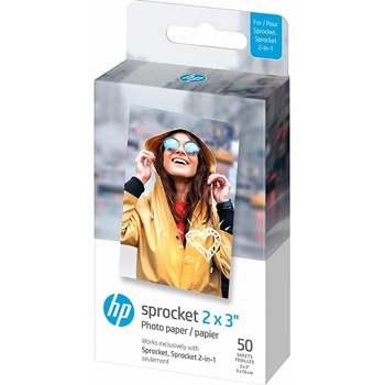 HP Хартия HP ZINK Paper 50 Pack 2x3, 50 листа (HPIZ2X350)