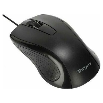 Targus Full-Size Optical Antimicrobial Wired Mouse AMU81AMGL