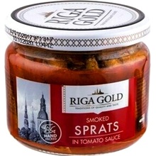 Riga Gold Uzené šproty v tomatové omáčce 175 g