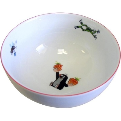 Porcelán Thun Porcelánová miska s krtečkem jahůdky 145 mm