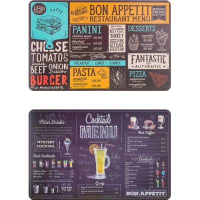 Banquet prestieranie plastové MENU 43x28cm