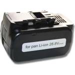 VHBW Батерия за Panasonic EY9L80 / EY9L80B, 28.8 V, 4.0 Ah (800113677)