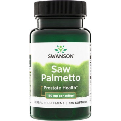 Swanson Saw Palmetto Extract 160 mg 120 kapslí