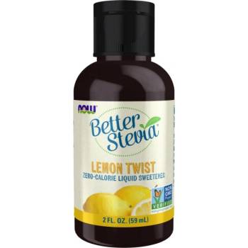 NOW Better Stevia Liquid | Different Flavors [59 мл] Лимон