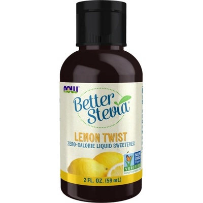 NOW Better Stevia Liquid | Different Flavors [59 мл] Лимон