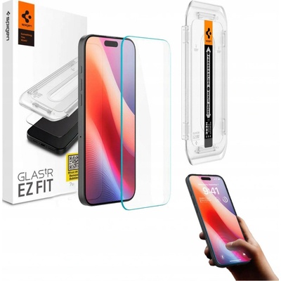 Spigen Glass tR EZ Fit 2 Pack transparency - iPhone 16 Pro Max AGL07907 – Zbozi.Blesk.cz