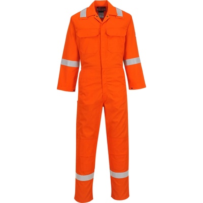 Portwest bizweld iona biz5 / Отразяващ гащеризон със забавяне на горенето - оранжев s (biz5orrs)